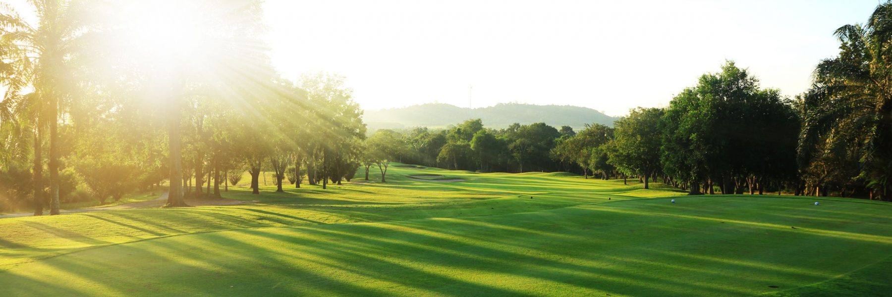 Picture of a golf course to promote stay and play in Southport.